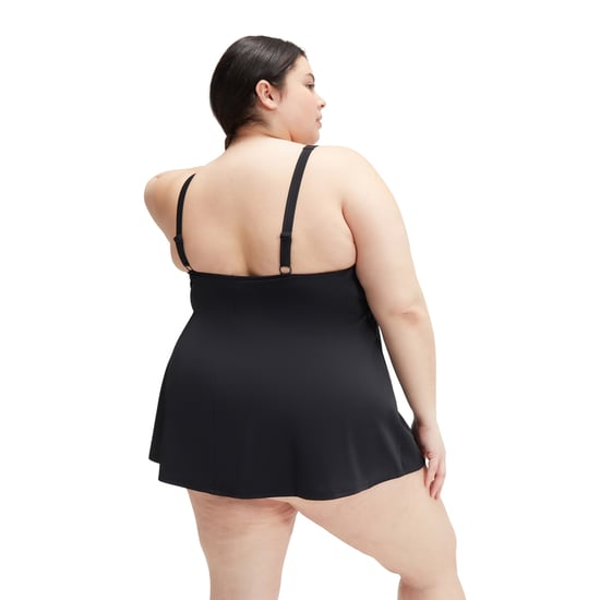 Speedo Womens/Ladies Logo Swim Dress (Black) - Image 5