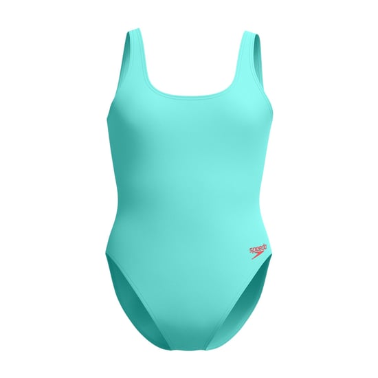 Speedo Dames/Dames ééndelig zwempak met gestructureerde U-rug (Blauw) - Image 2
