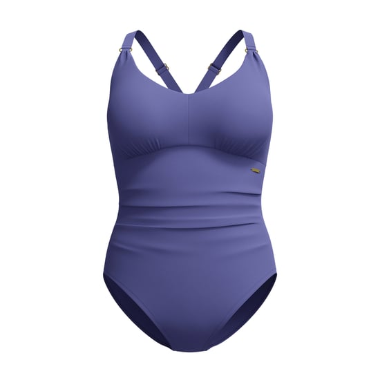 Speedo Dames V-hals Vormgevende Eénstuk Badpak (Blauw) - Image 2