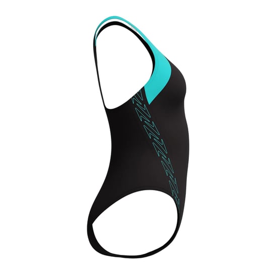 Speedo Womens/Ladies Hyperboom Splice Racerback One Piece Swimsuit (Blue) - Image 4