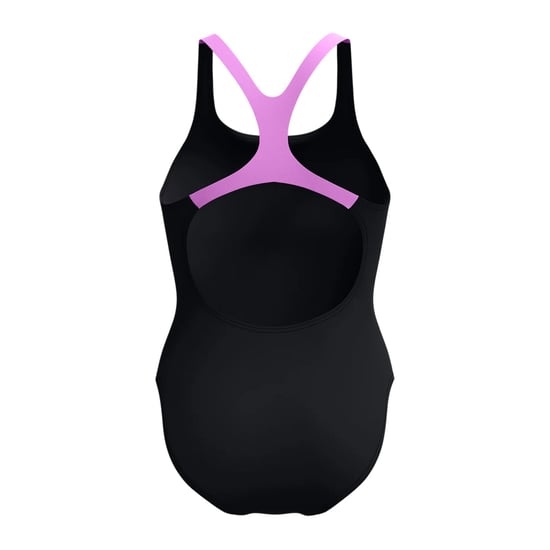 Speedo Womens/Ladies Medley Logo One Piece Swimsuit (Purple) - Image 2