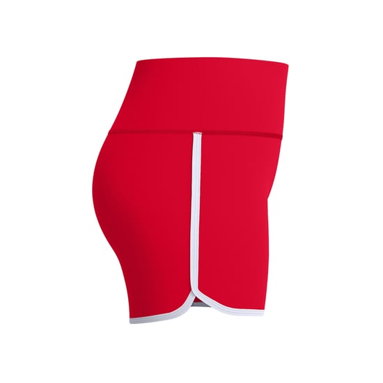 Speedo Womens/Ladies Solid Bound Swim Shorts (Red) - Image 4