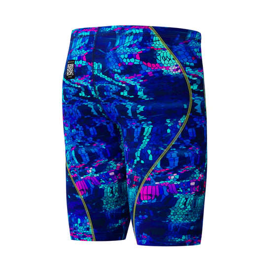 Speedo Mens Fastskin Hyperspark Mosaic Jammer Shorts (Blue/Pink) - Image 4