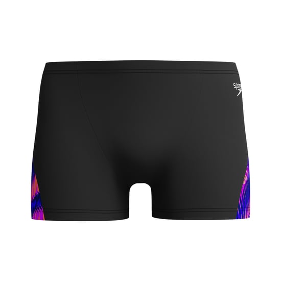 Speedo Heren Digitale Print All-Over Print Zwemshorts (Zwart/Multi-kleur) - Image 1