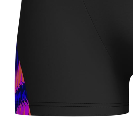 Speedo Heren Digitale Print All-Over Print Zwemshorts (Zwart/Multi-kleur) - Image 3