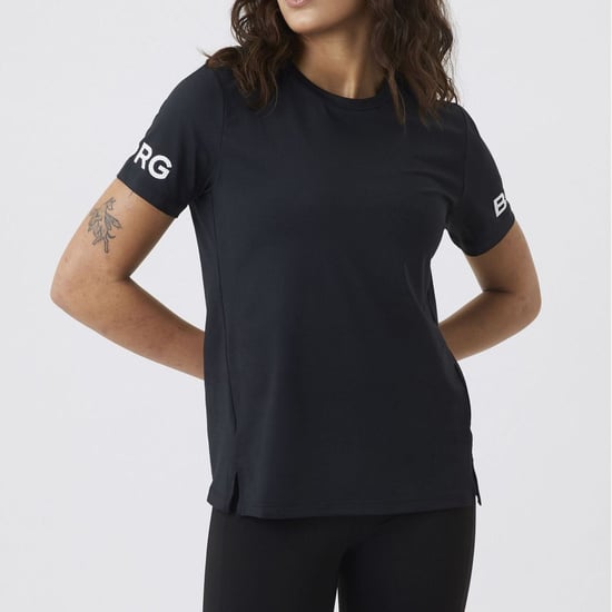 Björn Borg - Ladies Classic Training Short Sleeve T-Shirt - Black - Image 3