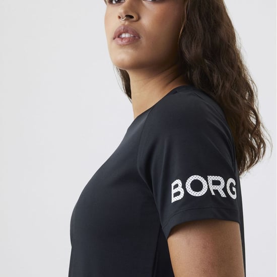 Björn Borg - Ladies Classic Training Short Sleeve T-Shirt - Black - Image 4