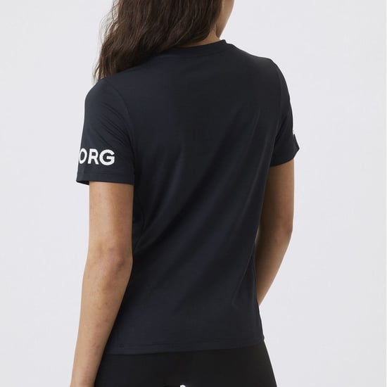 Björn Borg - Ladies Classic Training Short Sleeve T-Shirt - Black - Image 5