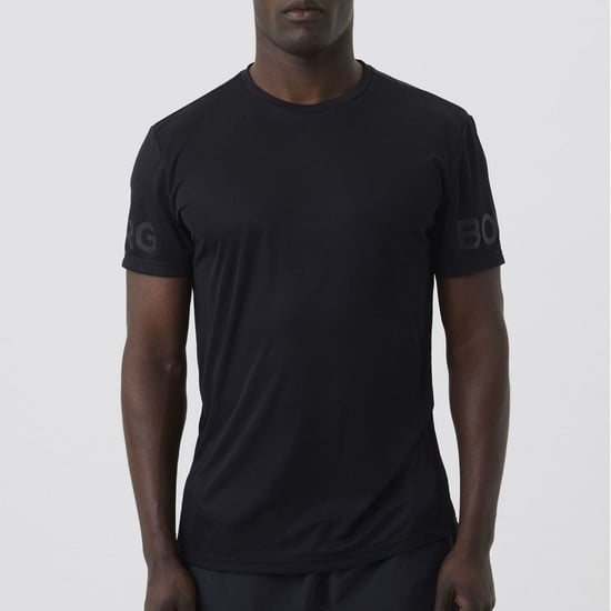 Björn Borg - Mens Light Short Sleeve Training T-Shirt - Black - Image 3