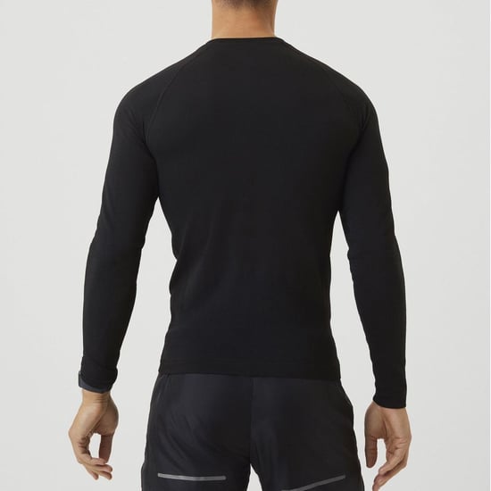 Björn Borg - Mens Seamless Running Long Sleeve T-Shirt- Black - Image 5