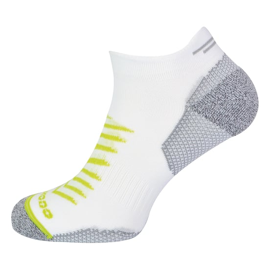 Comodo - Hi Viz Running Socks | Lightweight Anti Blister Sports Socks - White Lime - Image 3