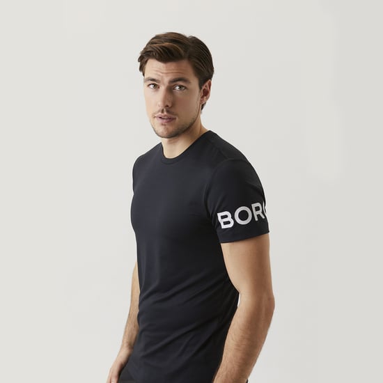 Björn Borg - Men’s High Performance Short Sleeve T-Shirt - Black - Image 3