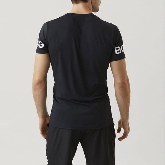 Björn Borg - Men’s High Performance Short Sleeve T-Shirt - Black - Image 4