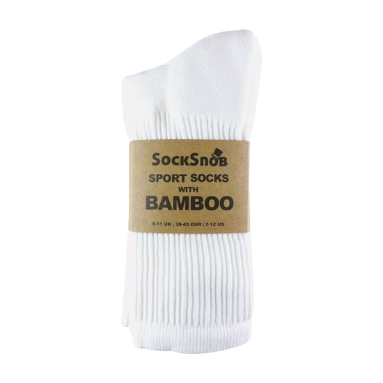 Sock Snob - 6-pack herrstrumpor i bambu och ekologisk bomull för löpning och sport - Image 2