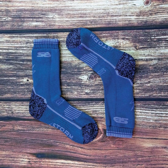 2 Pairs Ladies Breathable Cotton Walking Socks with Arch Support - Image 4