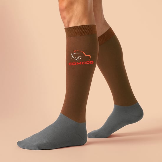 Comodo - Ladies Microfibre Knee High Horse Riding Equestrian Socks - Image 3