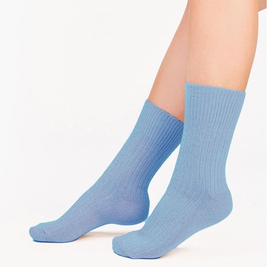 Womens Wool Dress Socks | Steven | Breathable Warm Socks for Ladies -Blue - Image 4