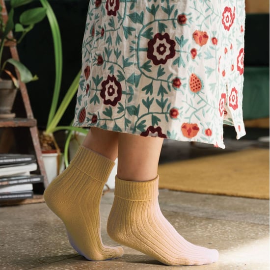 Womens Wool Dress Socks | Steven | Breathable Warm Socks for Ladies -Beige - Image 4