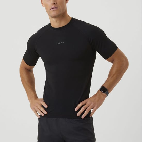 Björn Borg - Mens Short Sleeve Seamless Running T-Shirt - Black - Image 3