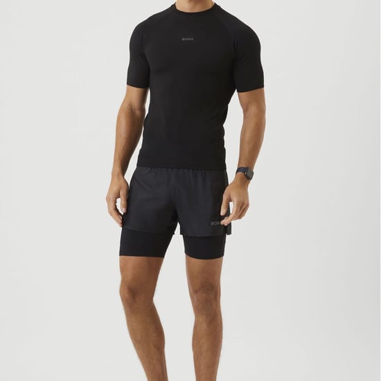 Björn Borg - Mens Short Sleeve Seamless Running T-Shirt - Black - Image 4