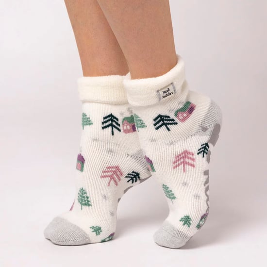 Cozy Turn-Over Cuff Lounge Socks | Varma vinterstrumpor för kvinnor - Image 3
