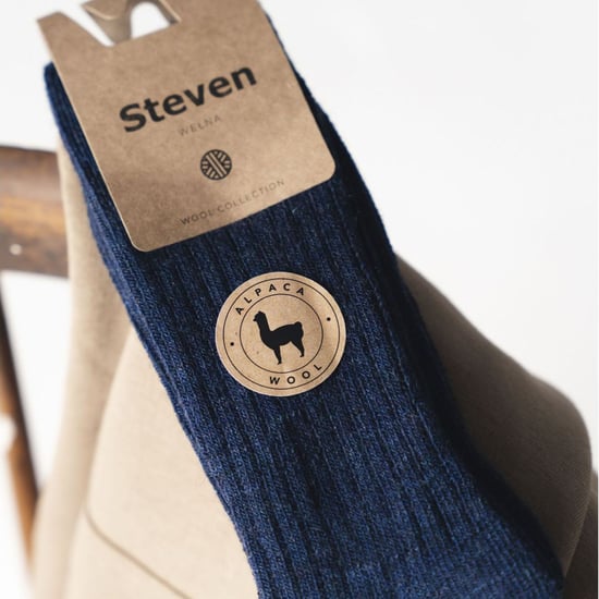 3 Pairs Multipack Mens Alpaca Wool Socks | Steven | Winter Thick Warm Boot Socks - Brown - Image 3