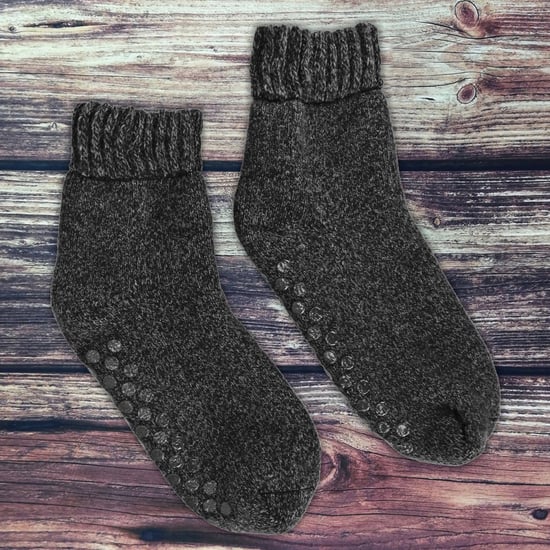 Sock Snob - 4 par varma tjocka strumpor i merinoull för herrar - Assorterade - Image 3