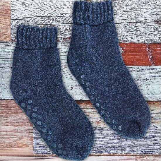 Sock Snob - 4 par varma tjocka strumpor i merinoull för herrar - Assorterade - Image 4