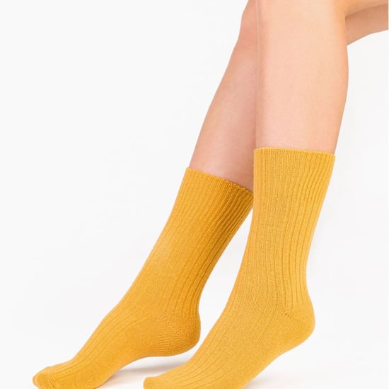 Womens Wool Dress Socks | Steven | Breathable Warm Socks for Ladies -Yellow - Image 3