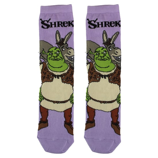 Ladies Novelty Shrek & Donkey Socks | Crew Funny Dress Socks | Shrek Gifts - Image 4