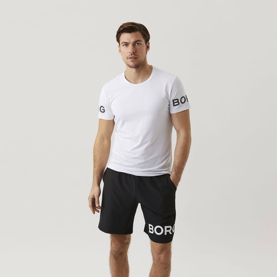 Björn Borg - Mens High Performance Short Sleeve T-Shirt - White - Image 3