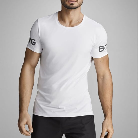 Björn Borg - Mens High Performance Short Sleeve T-Shirt - White - Image 5