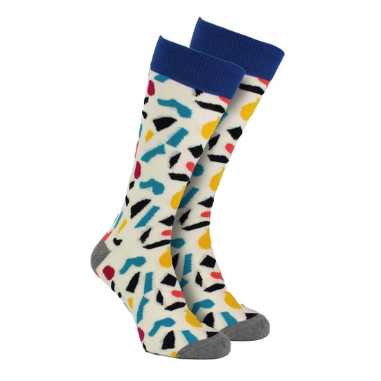 HS by Happy Socks - Mens 3 Pack Classic Striped Dress Socks - Stripe (Brights) - Image 5