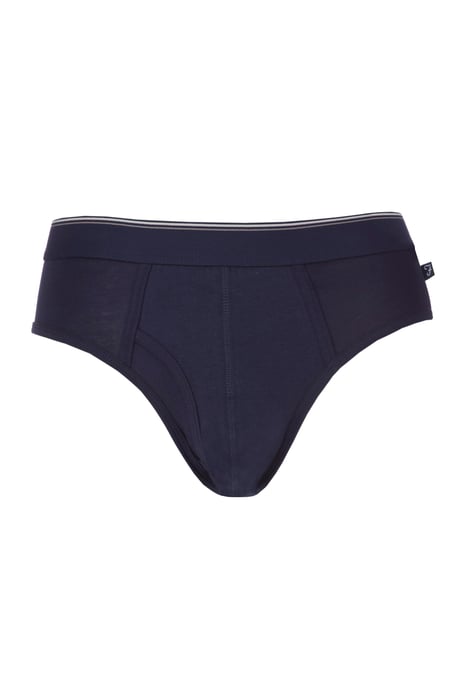 Farah Classic - Comfy Mens Keyhole Briefs - Navy - Image 1
