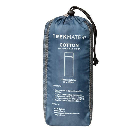 Cotton Sleeping Bag Hotelier Liner Soft Breathable Travel Hiking Outdoor - Image 2