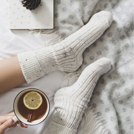 3 Pairs Womens Wool Bed Socks | Steven | Luxury Warm Lounge Sleep Socks - Chocolate - Image 5
