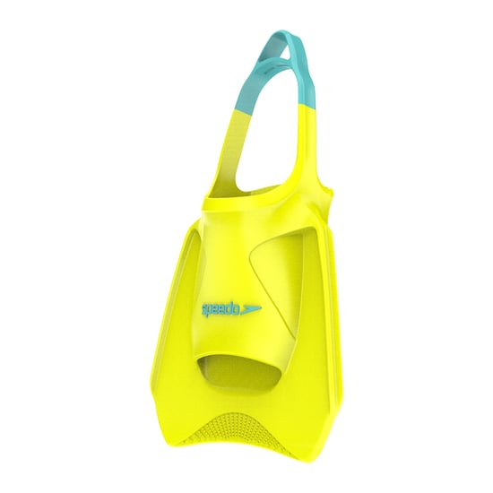 Speedo Unisex-duikvinnen voor volwassenen met Biofuse-logo, geschikt voor fitness (Geel) - Image 1