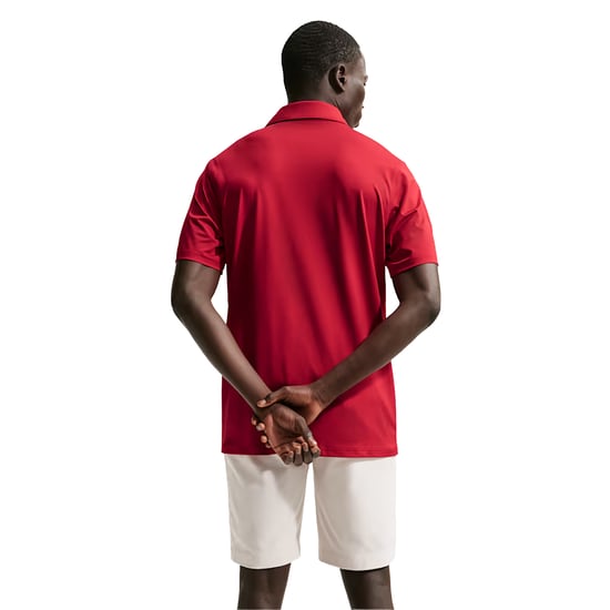 Nike Velocity-poloshirt voor heren (Rood, Zwart) - Image 2