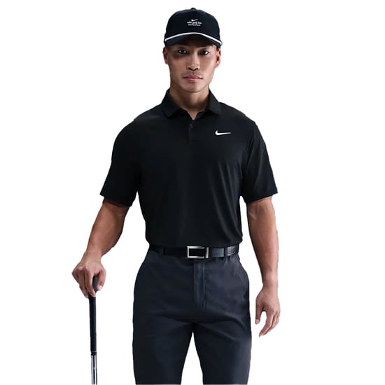 Nike Dri-FIT-poloshirt voor heren (Zwart, Wit) - Image 4