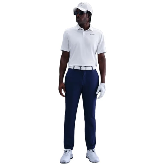 Nike Dri-FIT-poloshirt voor heren (Wit, Zwart) - Image 4