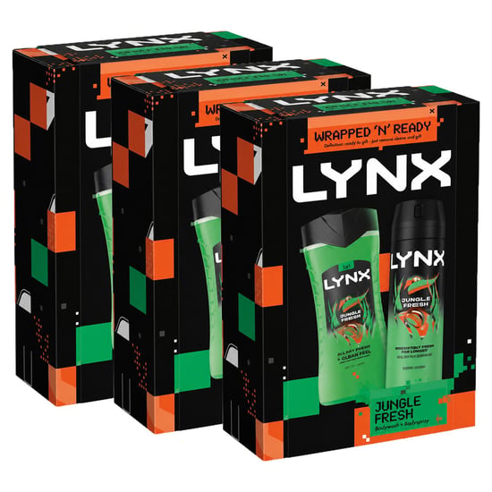 LYNX Jungle Fresh Duo Gift Set 2 piece, Pack of 3 - Image 6