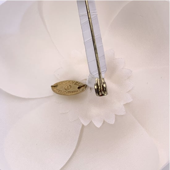Chanel Vintage Tygbrosch Kamelia - Image 3