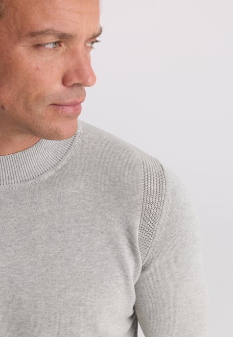 Pullover Half Turtleneck Sweater - Image 3