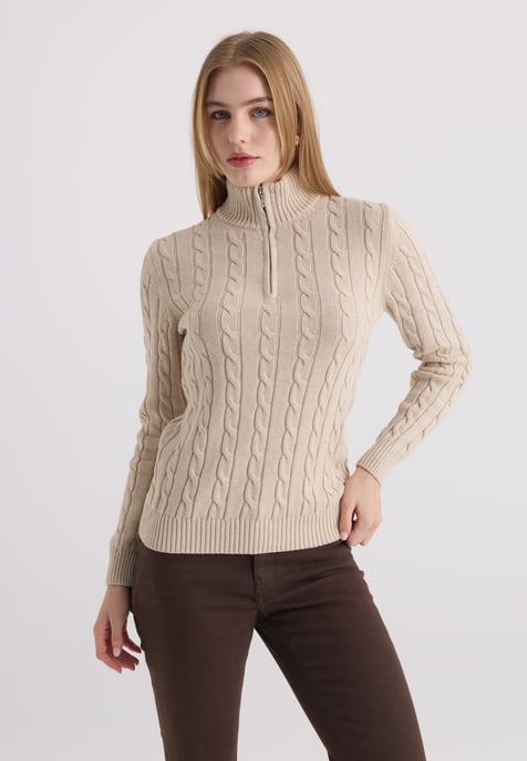 Cardigan Cable Knit Cardigan - Image 1