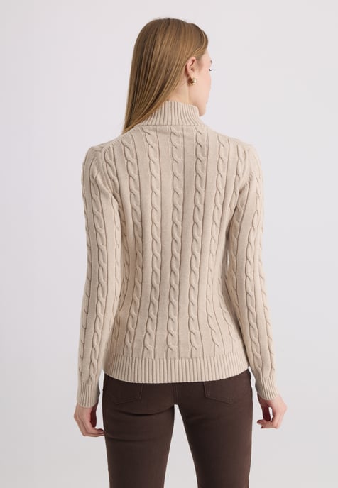 Cardigan Cable Knit Cardigan - Image 4