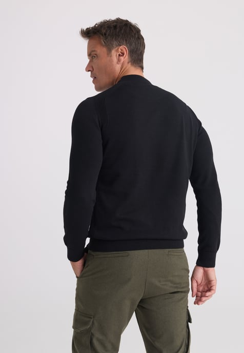 Pullover Half Turtleneck Sweater - Image 3