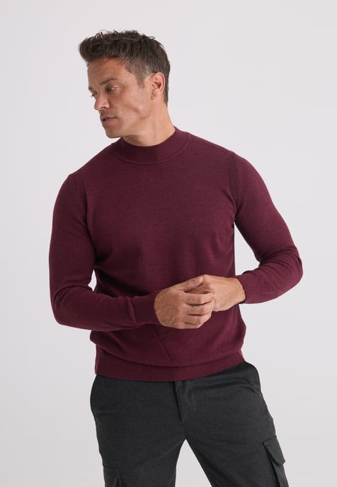 Pullover Half Turtleneck Sweater - Image 2
