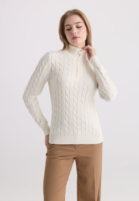 Cardigan Cable Knit Cardigan - Image 1