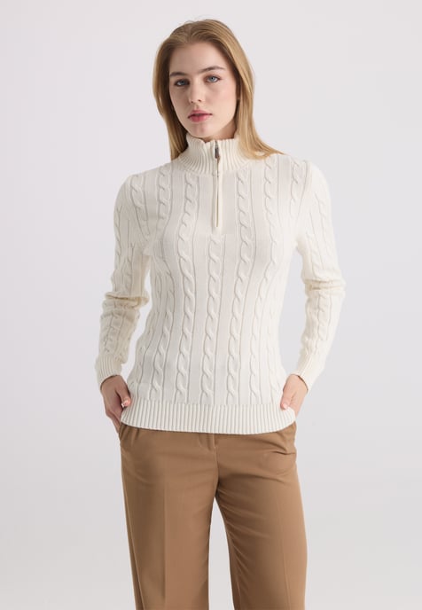 Cardigan Cable Knit Cardigan - Image 3