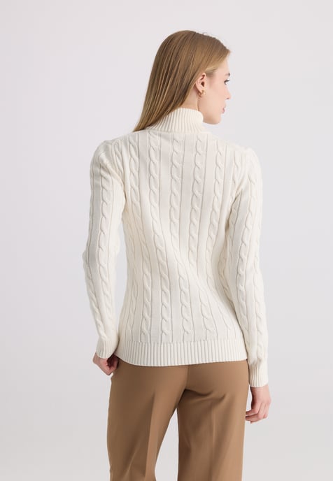 Cardigan Cable Knit Cardigan - Image 4